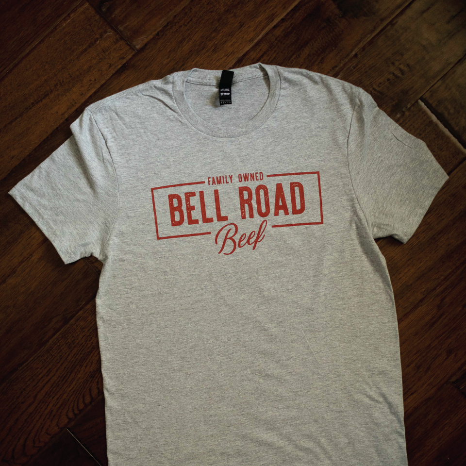 Bell Road Beef Classic T-Shirt (Gray)
